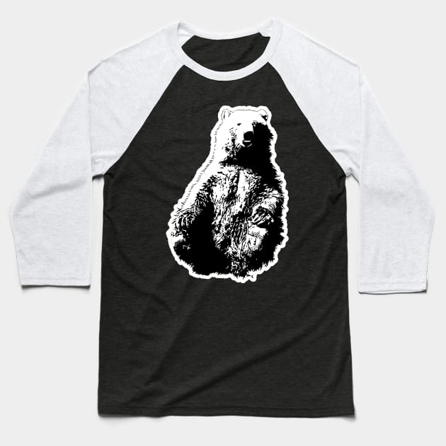 bear Baseball T-Shirt by ThyShirtProject - Affiliate